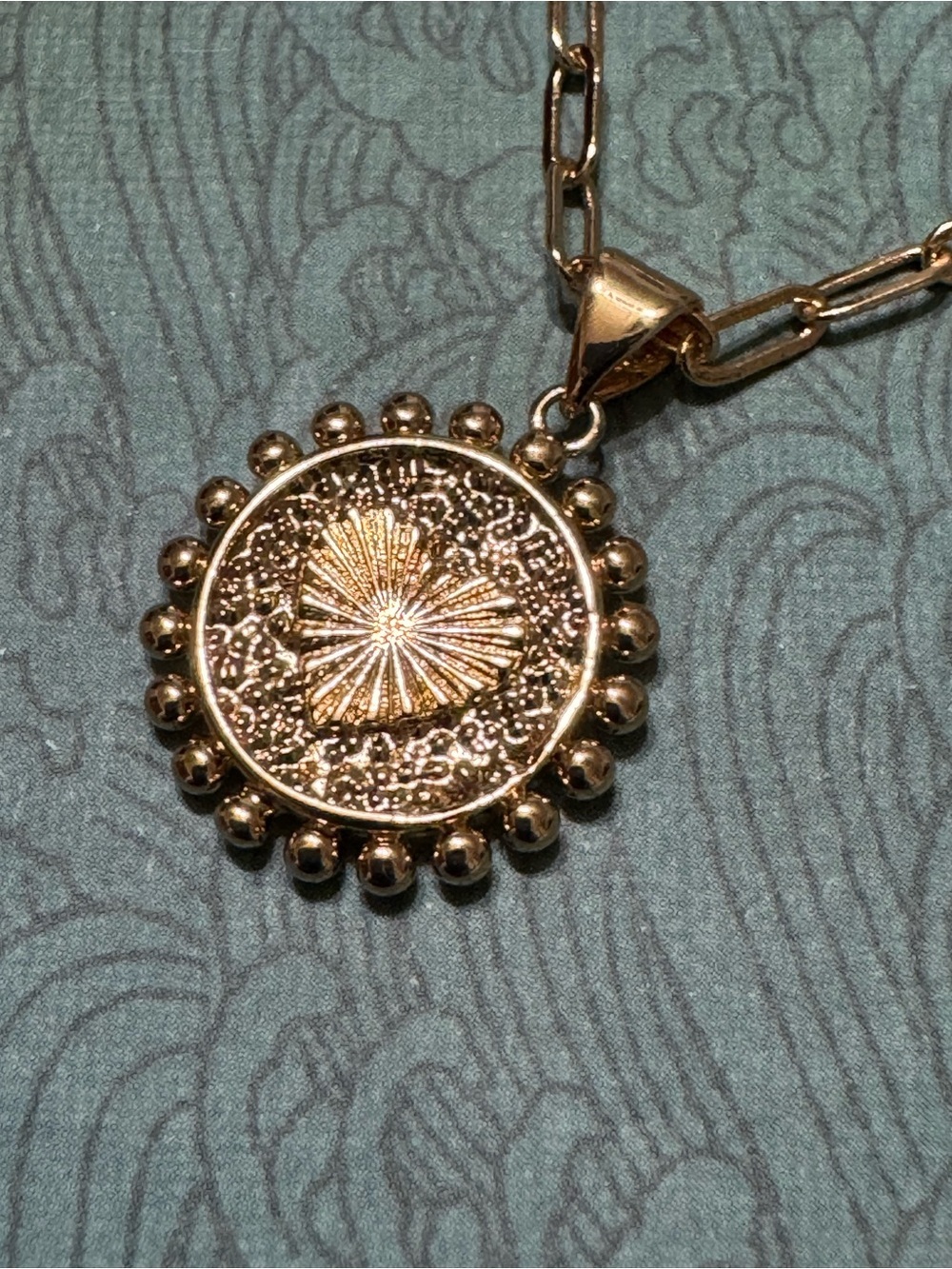 INITIAL S PENDANT NECKLACE - Picture 3 of 9